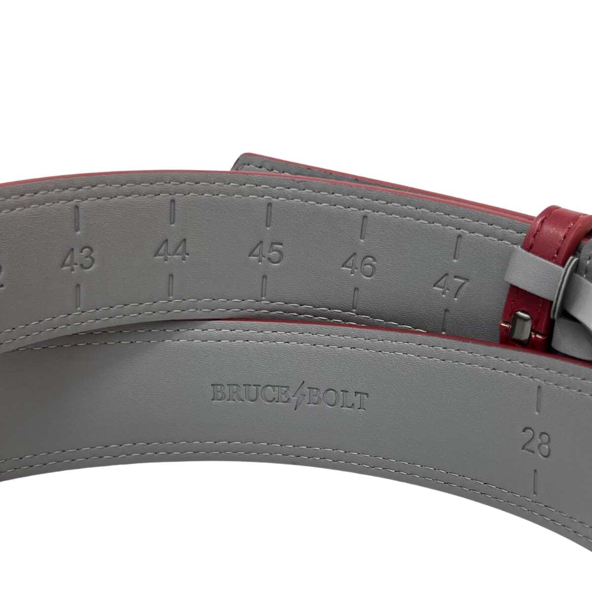 BRUCE BOLT Adjustable Belt - MAROON- thumb 3