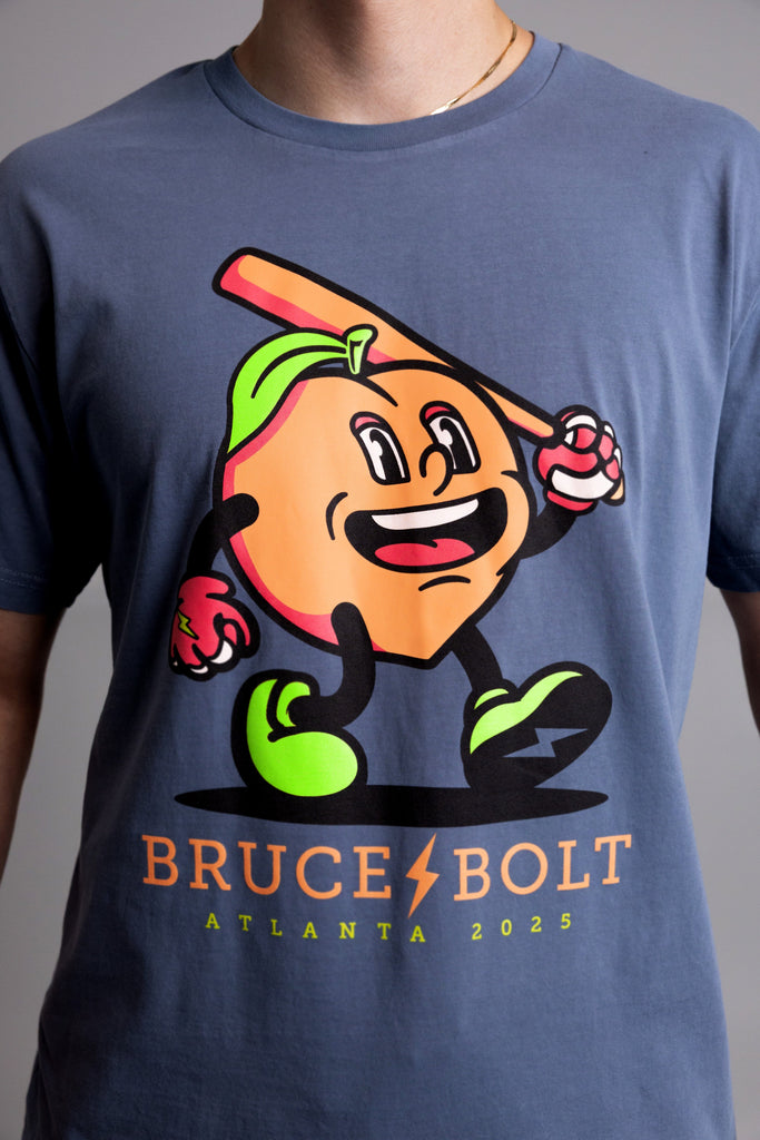 BRUCE BOLT Atlanta Series T-Shirt | SLATE BLUE- thumb 3