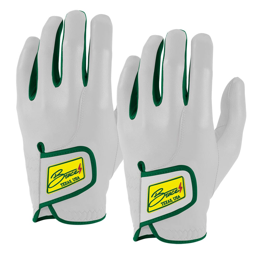Bear Series Golf Gloves (On Left, 2-Pack) - Augusta White- thumb 1