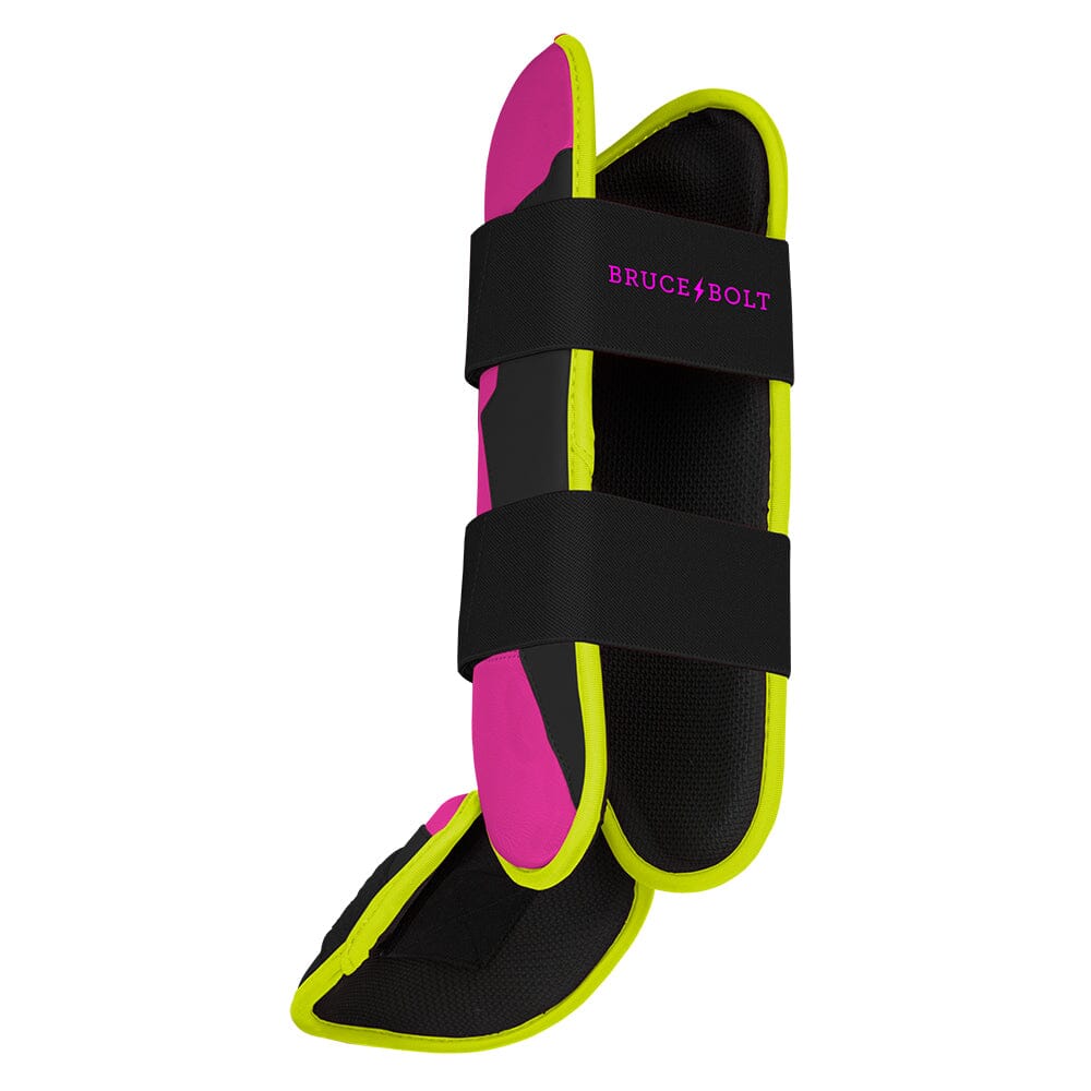 Bear Series Leg Guard - Pink Lightning- thumb 5