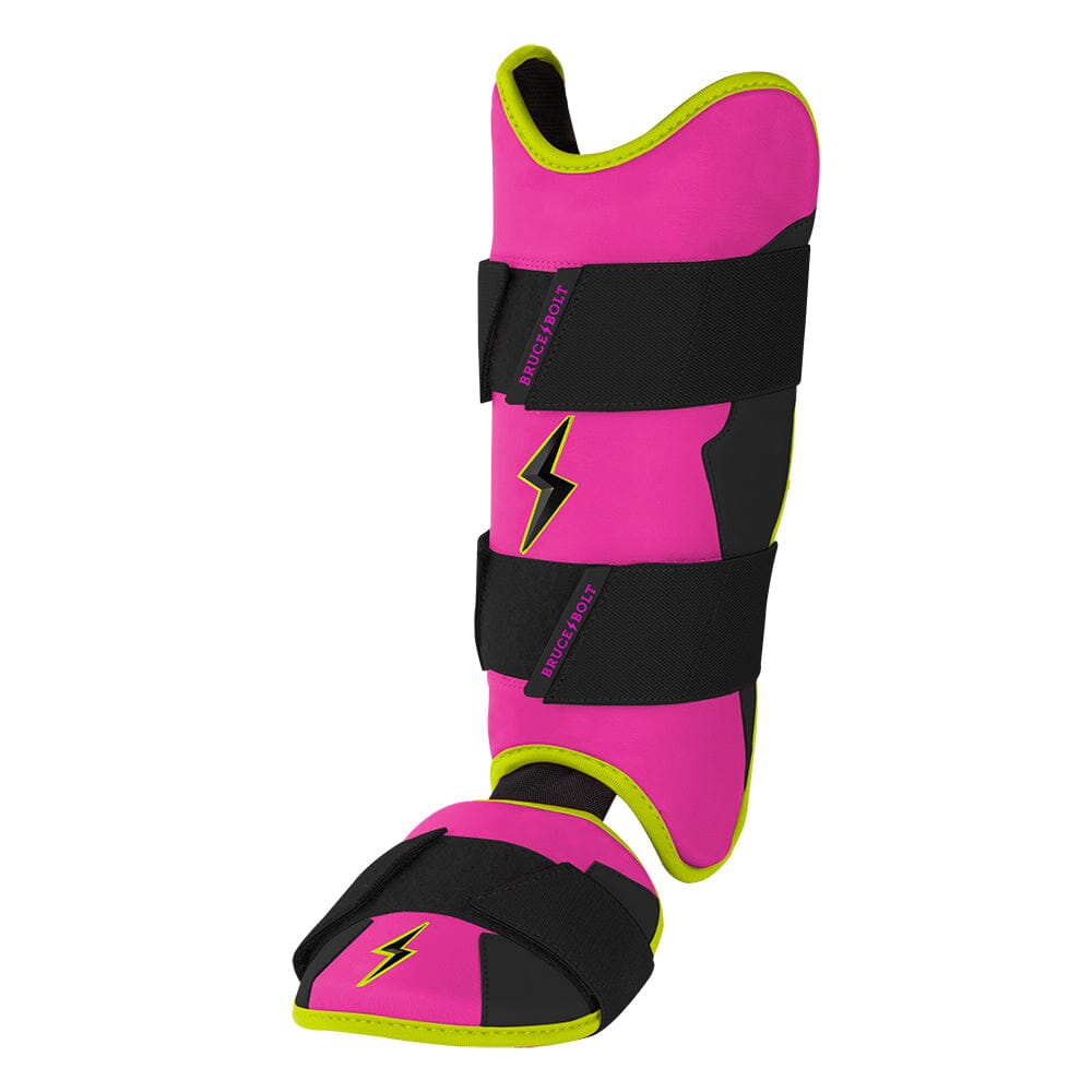 Bear Series Leg Guard - Pink Lightning- thumb 4