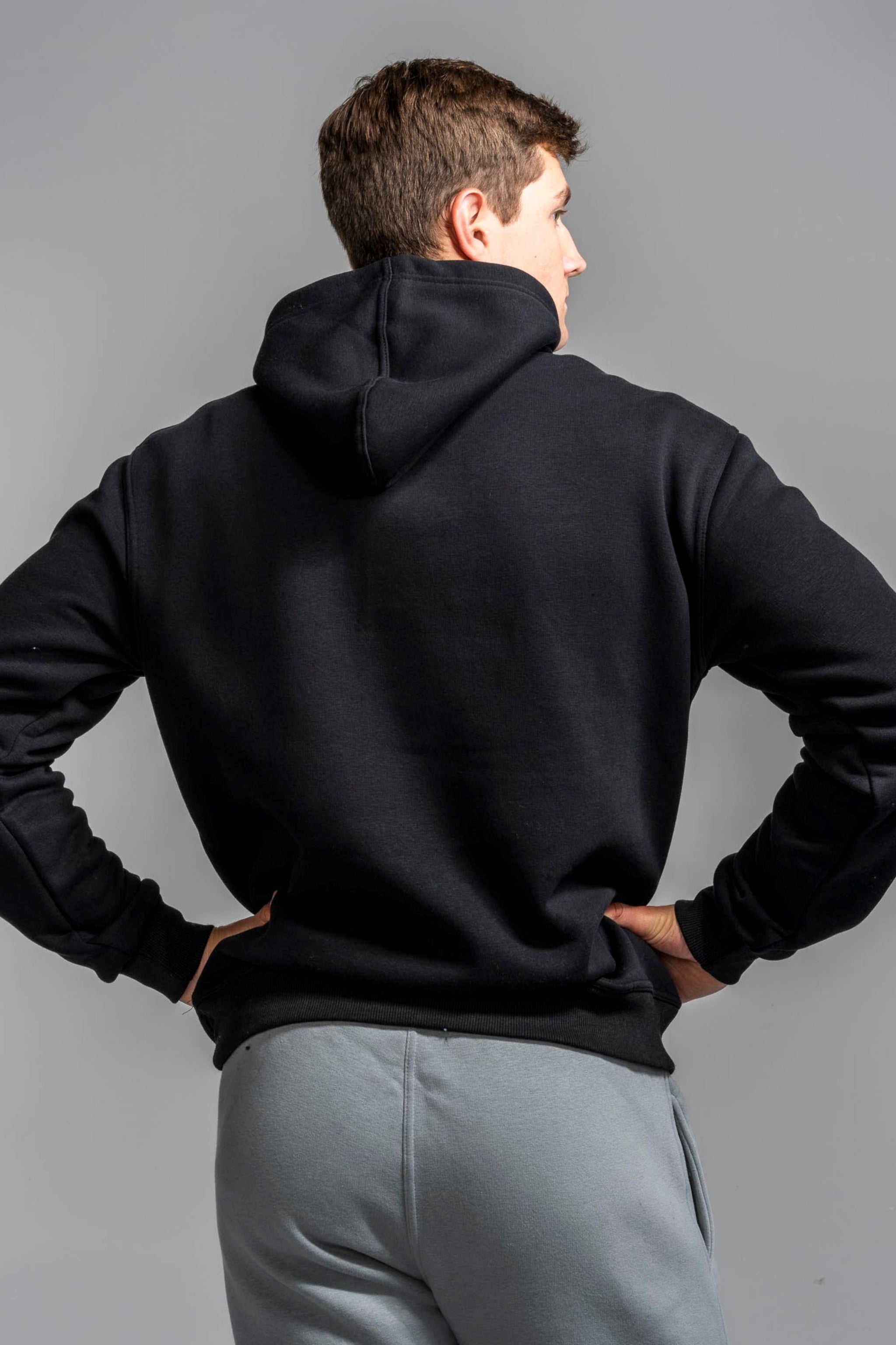 BRUCE BOLT "BOLT" Hoodie - BLACK- thumb 4