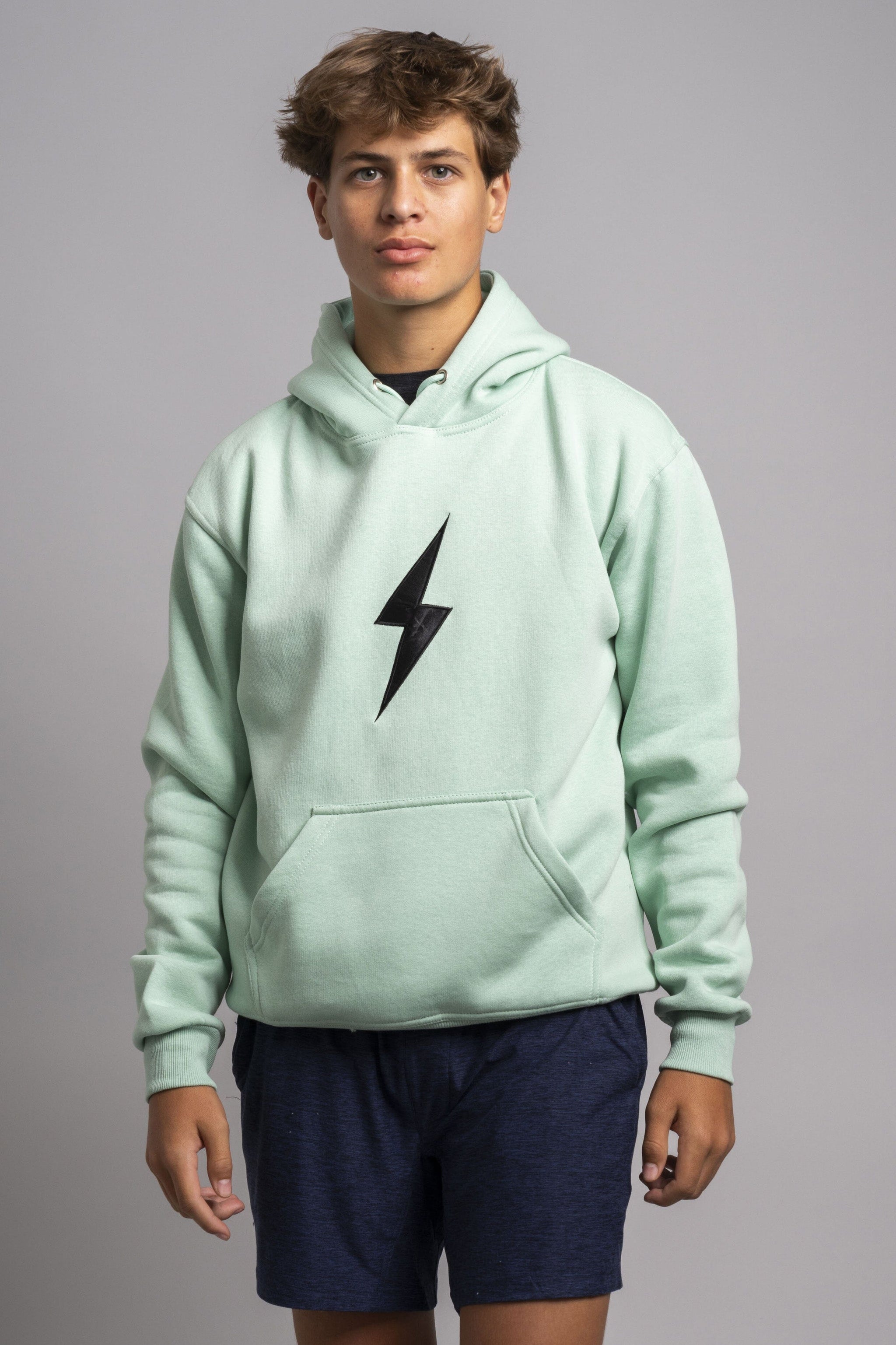 BRUCE BOLT "BOLT" Hoodie - MINT - 1