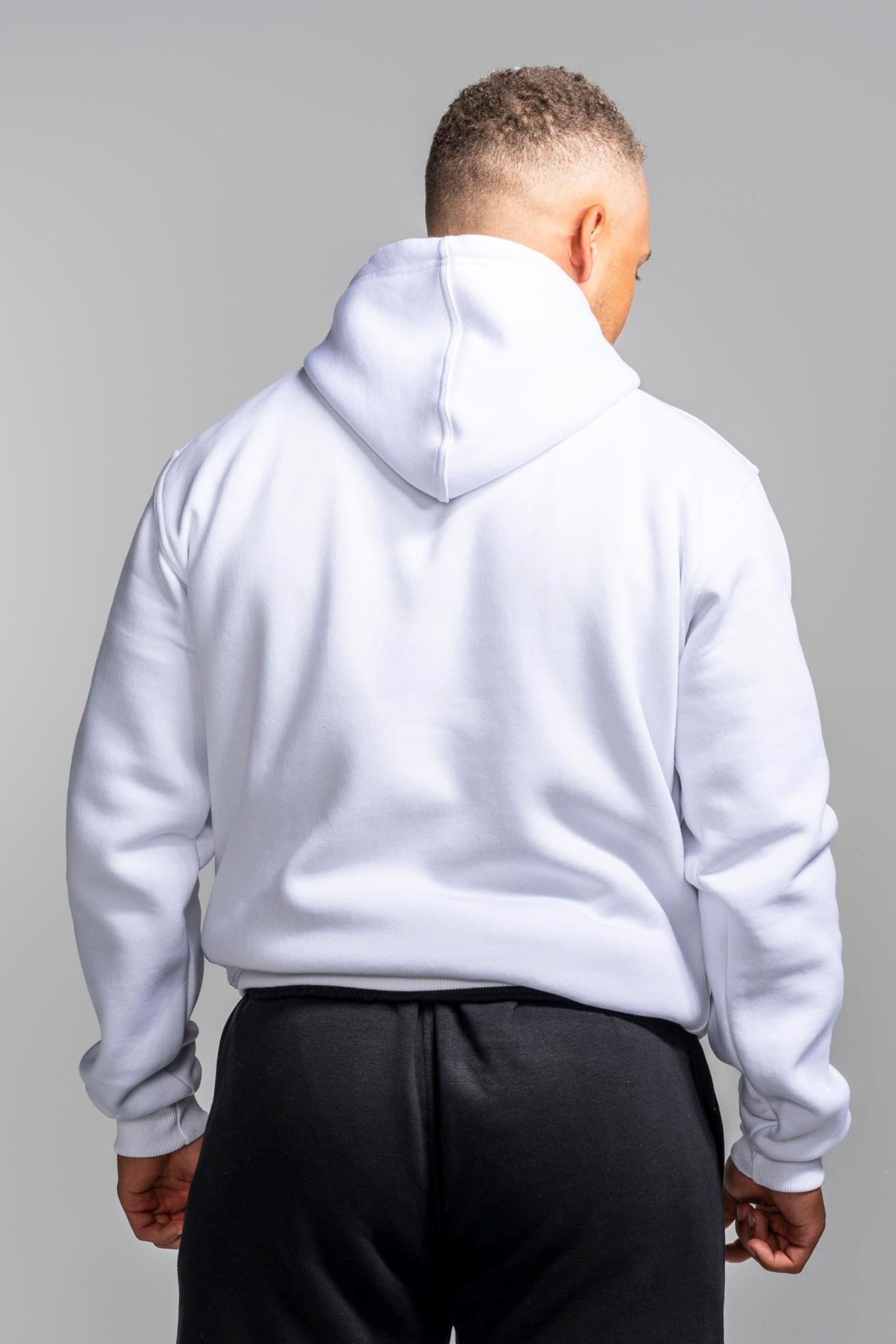 BRUCE BOLT "BRUCE BOLT" Hoodie - WHITE- thumb 2