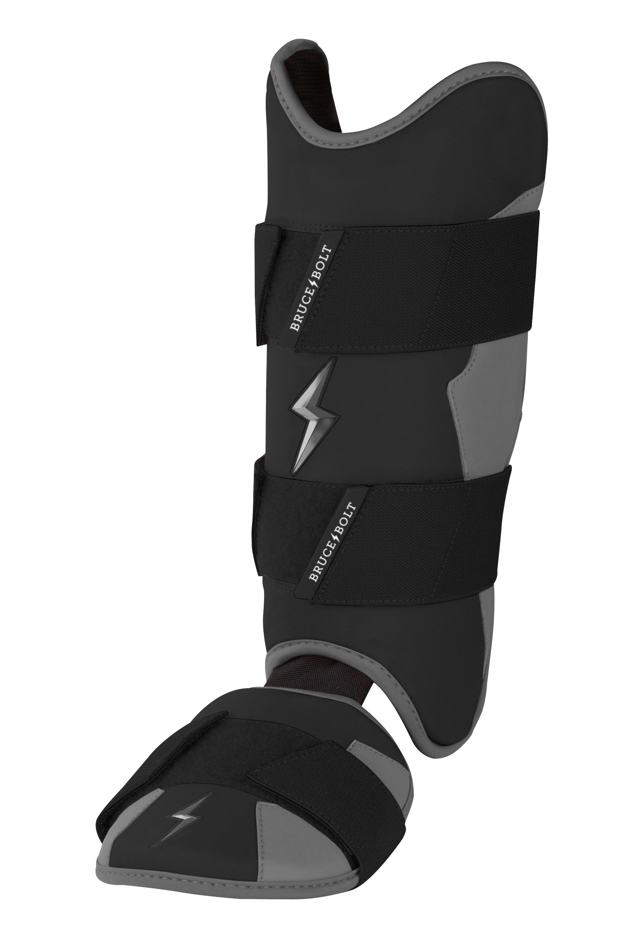 BRUCE BOLT Chrome Series Leg Guard - BLACK- thumb 3