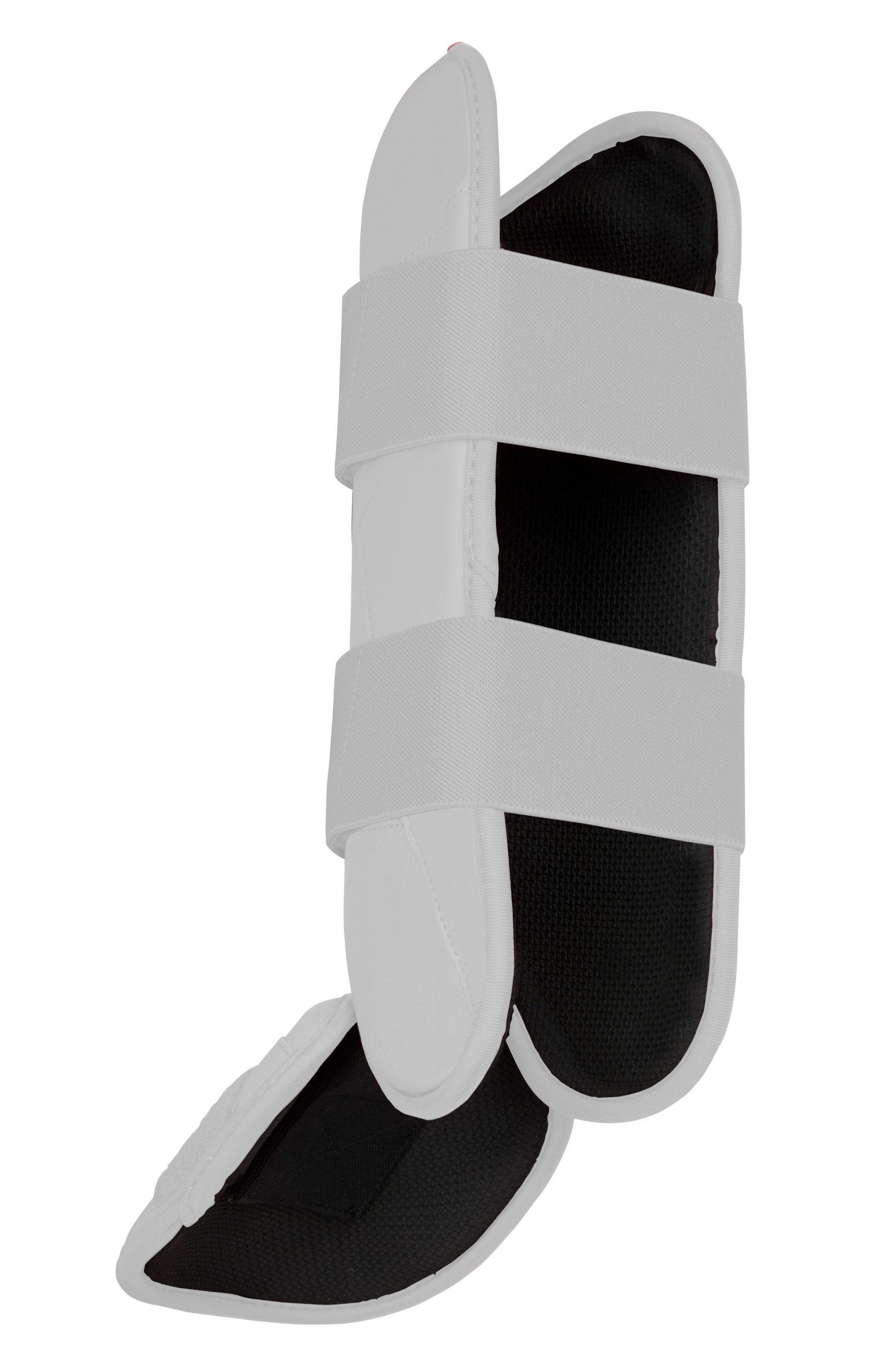 BRUCE BOLT Chrome Series Leg Guard - WHITE- quickbuy