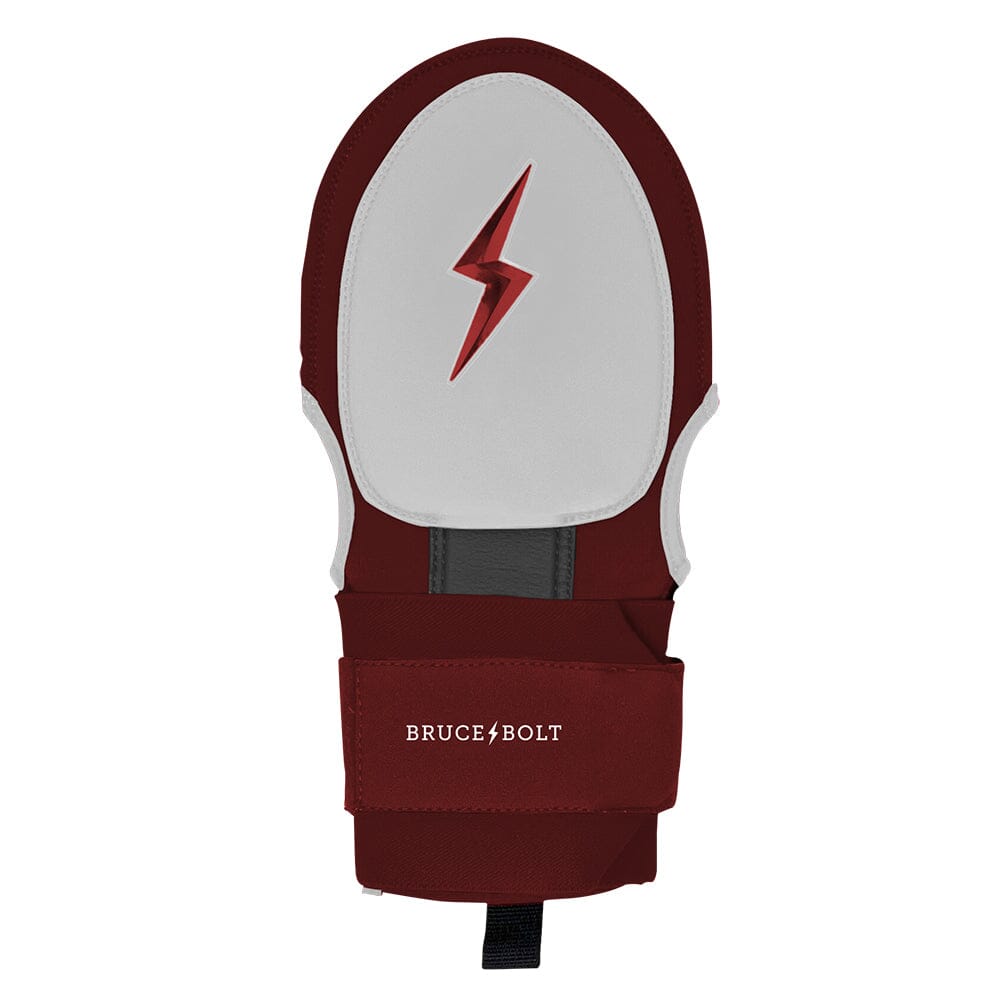 BRUCE BOLT CHROME SERIES Sliding Mitt - MAROON- quickbuy
