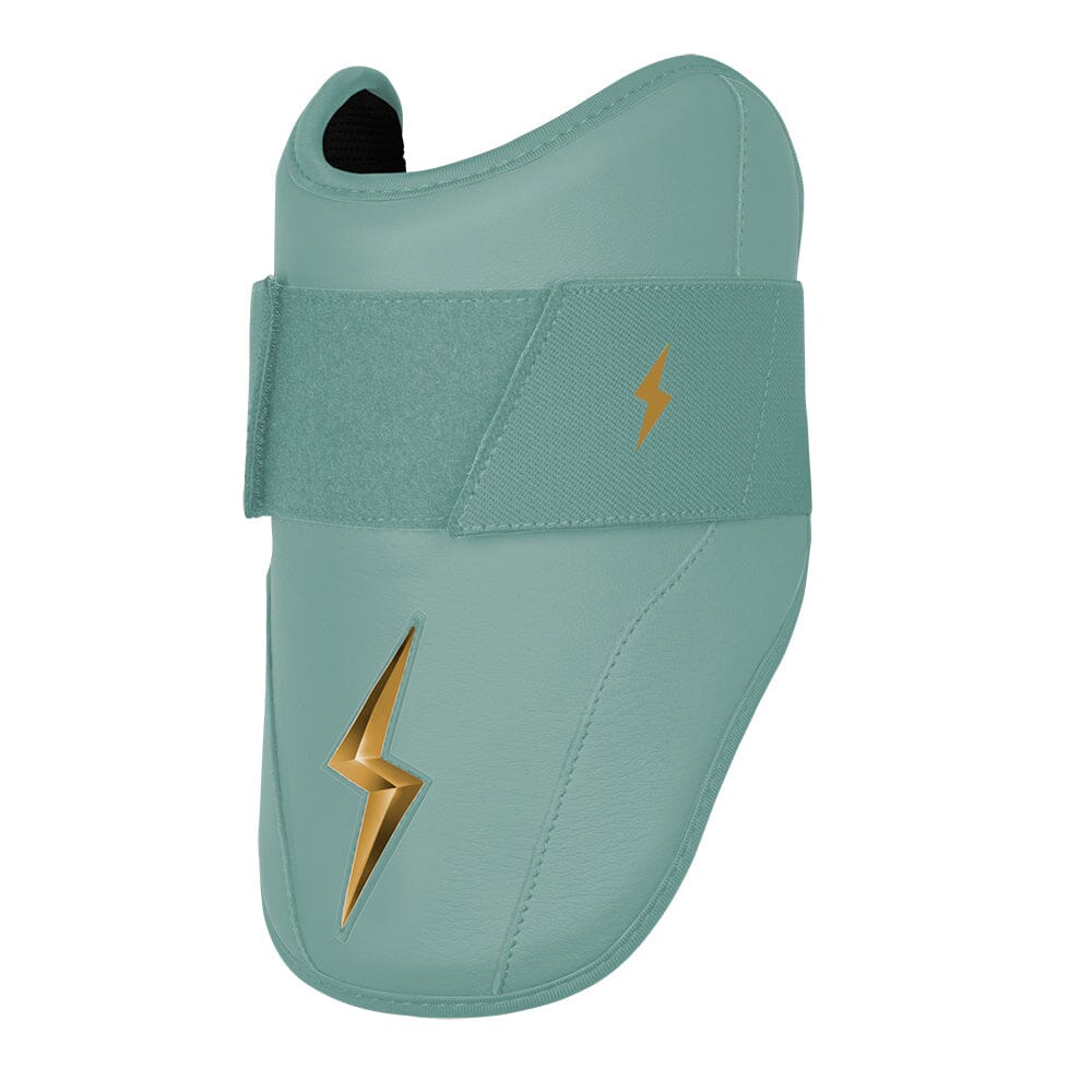 King of JUCO Creator Series 6" Elbow Guard - Mint/Gold- thumb 4