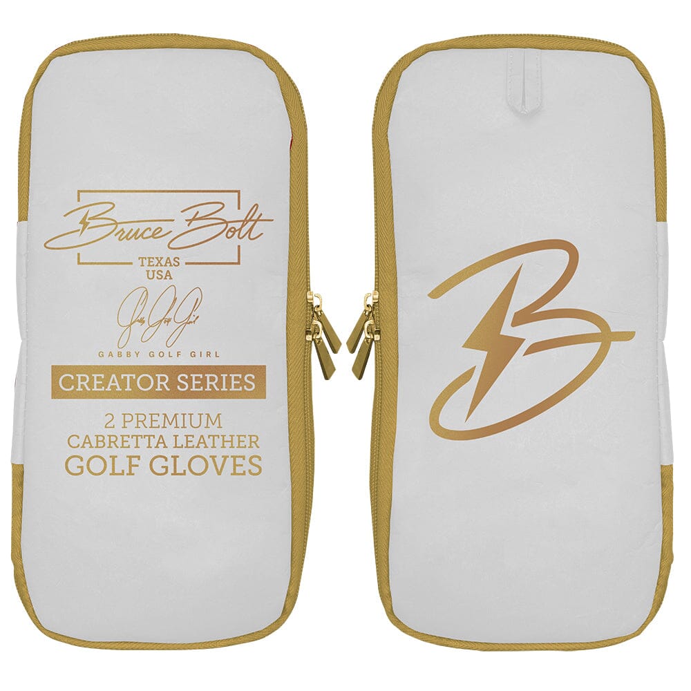 Gabby Golf Girl Creator Series Golf Gloves (On Left, 2-Pack) - Gold- thumb 11