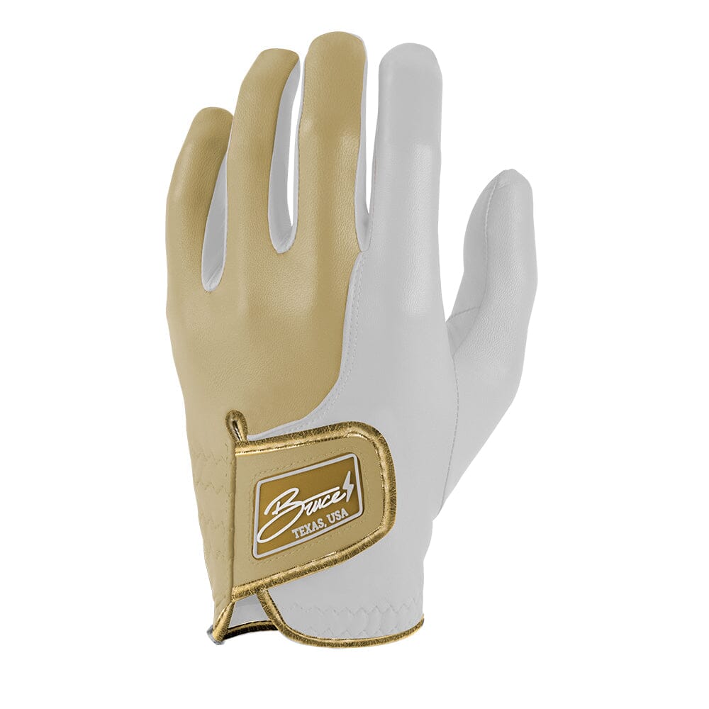 Gabby Golf Girl Creator Series Golf Gloves (On Left, 2-Pack) - Gold- quickbuy