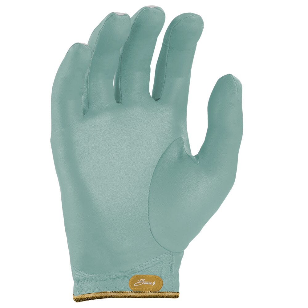 King of JUCO Creator Series Golf Gloves (On Right, 2-Pack) - Mint/Gold- thumb 5