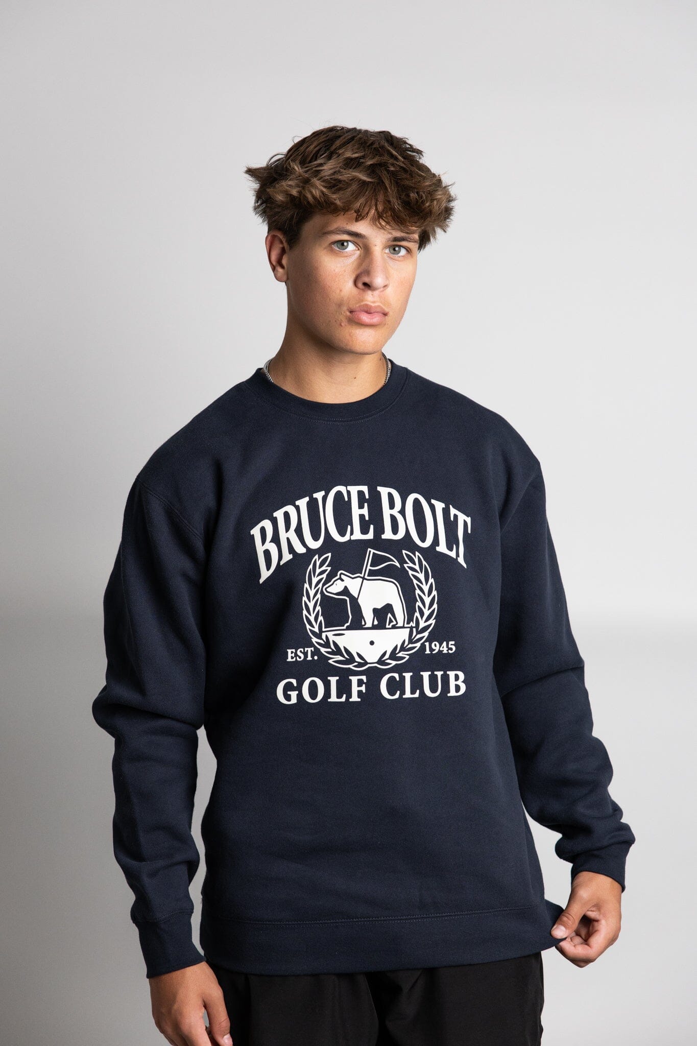 "EST. 1945 GOLF CLUB" Crewneck | NAVY- quickbuy