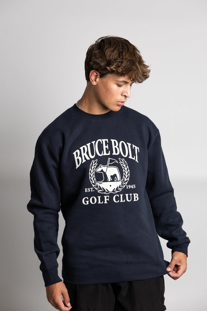 "EST. 1945 GOLF CLUB" Crewneck | NAVY- thumb 5