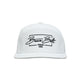"BRUCE BOLT" Golf Performance Snapback Hat - White