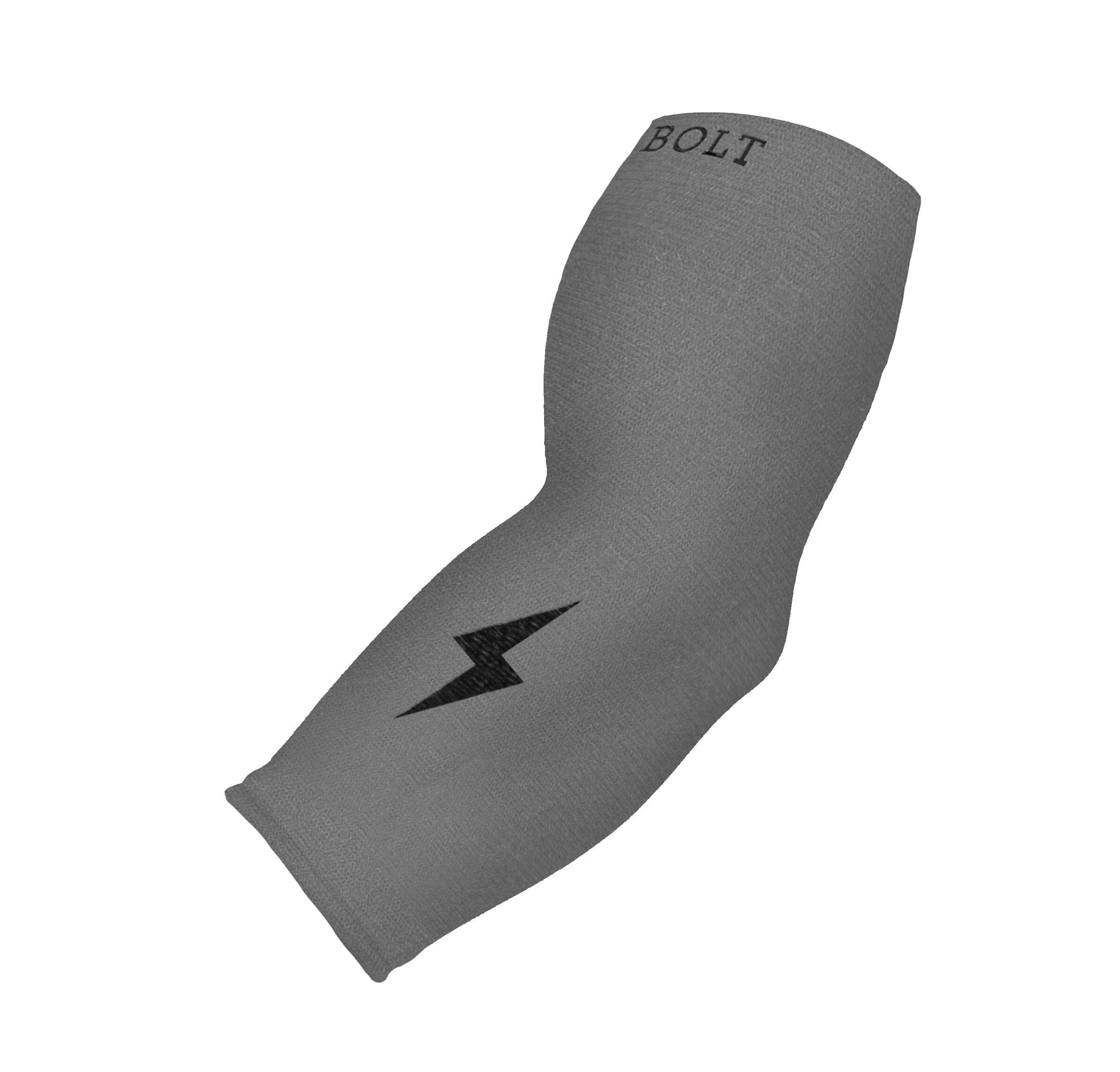 BRUCE BOLT Graduated Compression Premium 3/4 Arm Sleeve - GREY- quickbuy