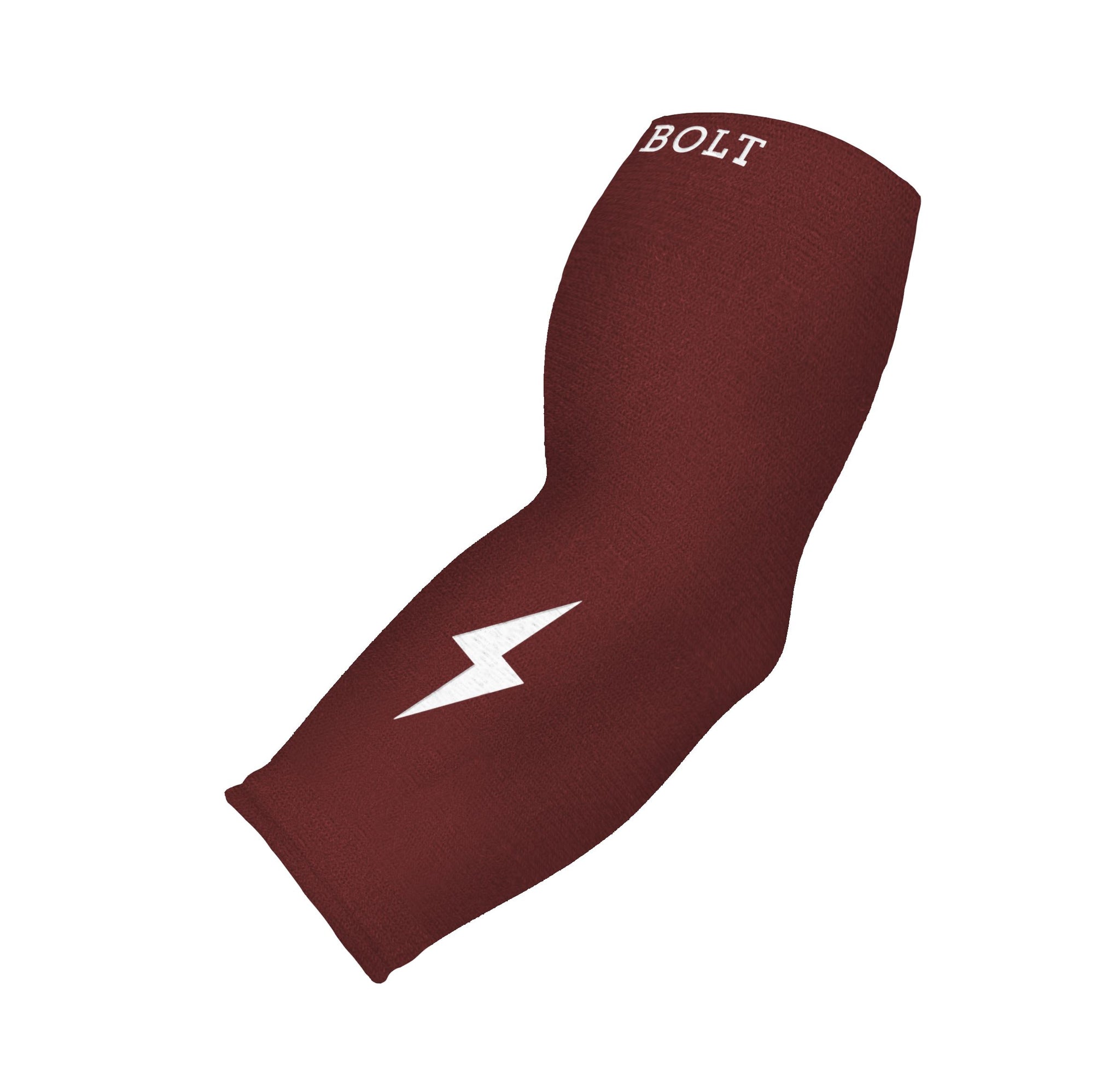 BRUCE BOLT Graduated Compression Premium 3/4 Arm Sleeve - MAROON- quickbuy