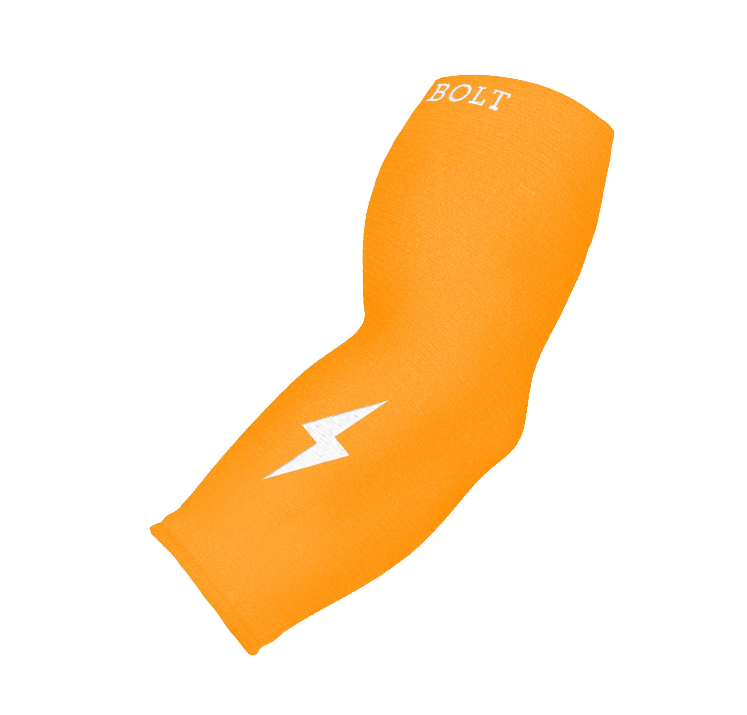 3/4 Black Arm Sleeve | Short Arm Sleeves for Sports – BRUCE BOLT