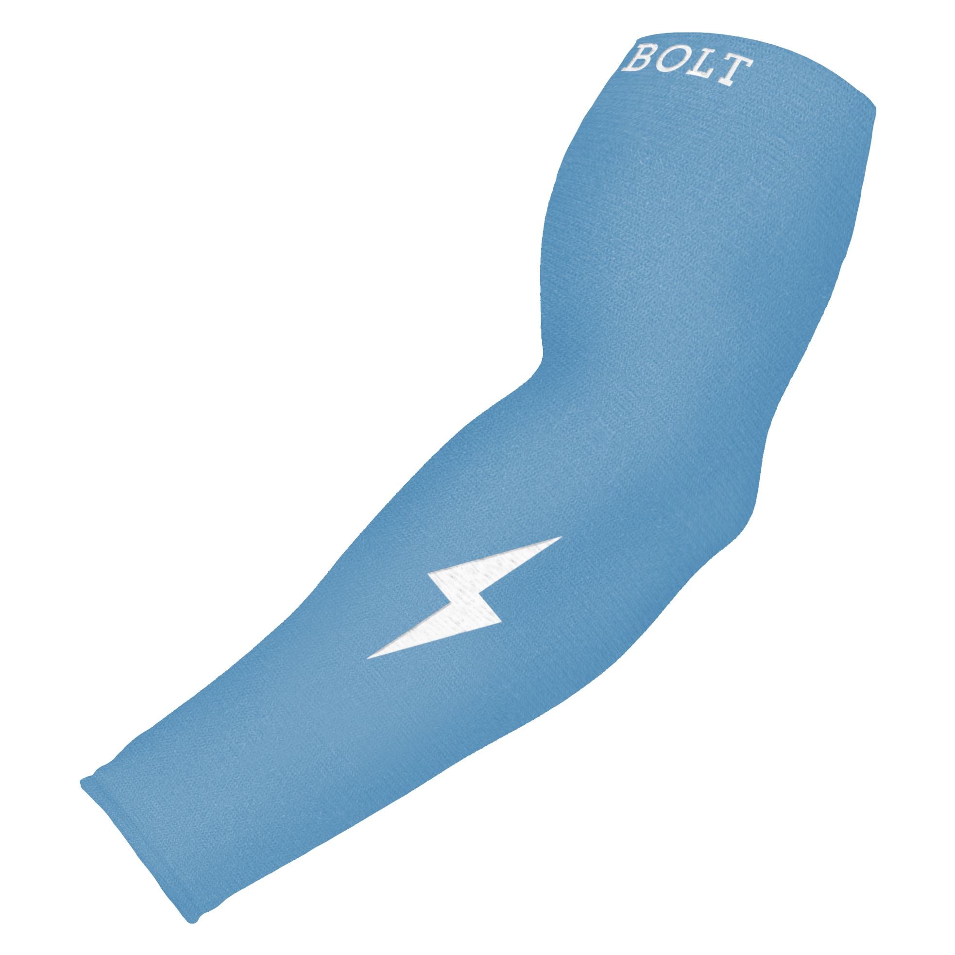 Bruce Bolt Graduated Compression Premium Arm Sleeve BABY Blue - S/M Bruce Bolt Graduated Compression Premium Arm Sleeve BABY Blue - S/M