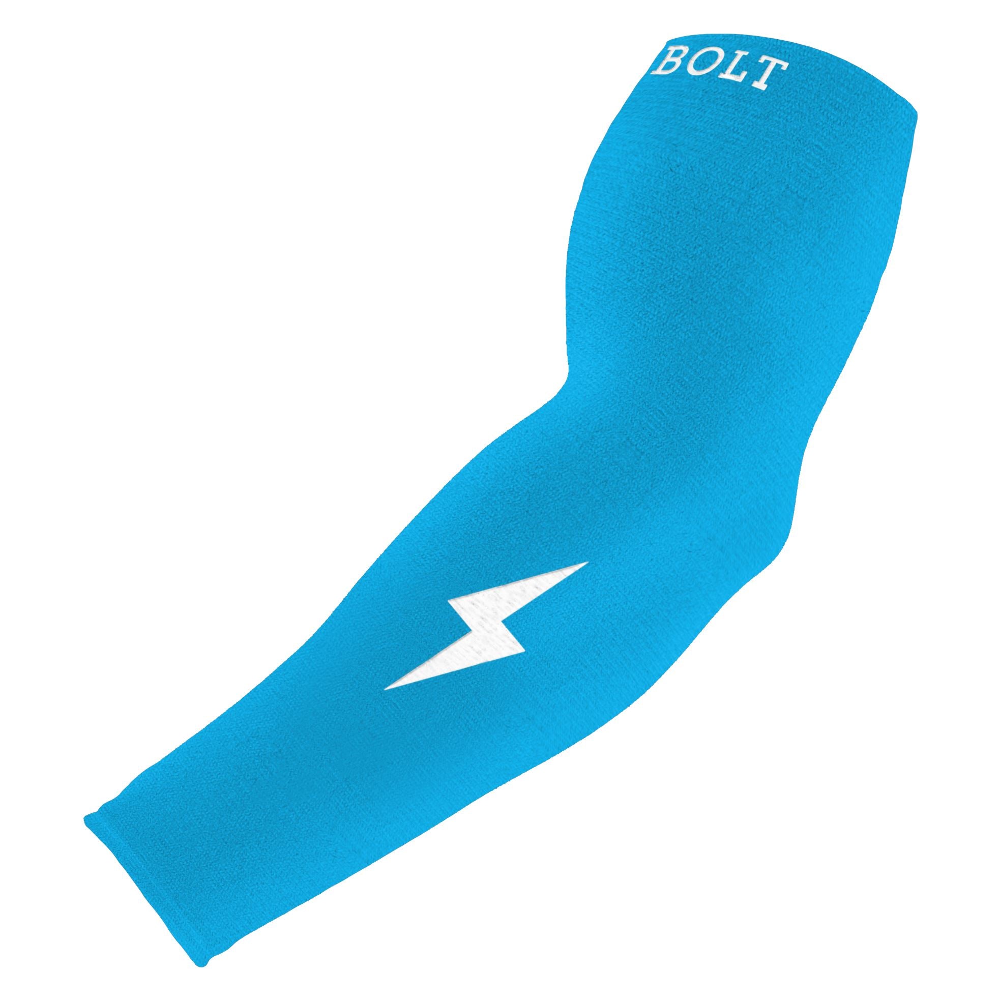 Miami Blue Arm Sleeve | Sports Compression Arm Sleeves – BRUCE BOLT