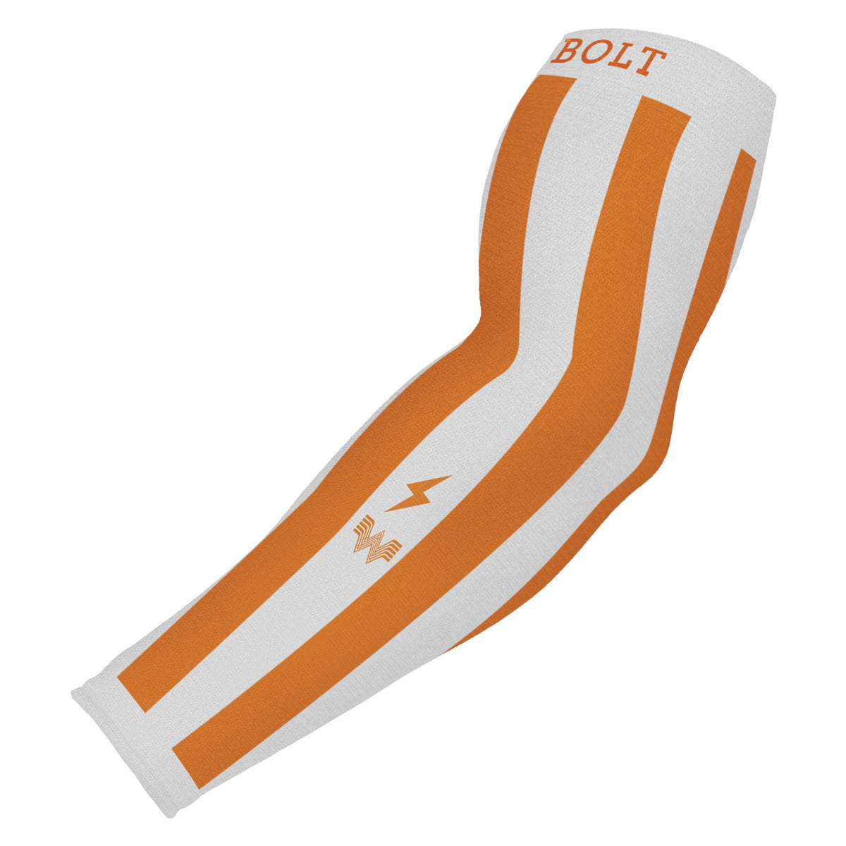 White Arm Sleeve for Baseball, Basketball, Football, & More BRUCE BOLT