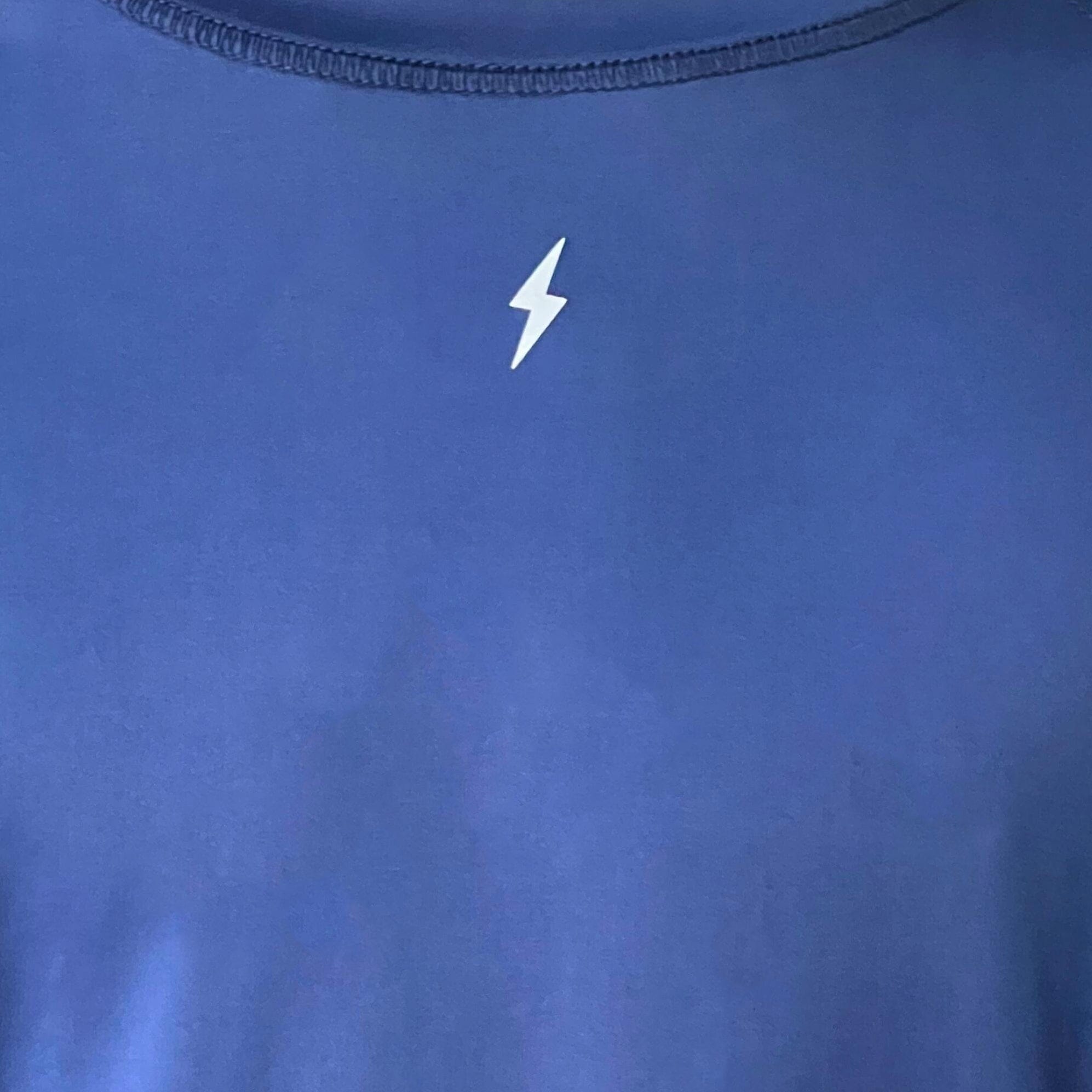 BRUCE BOLT Long Sleeve Performance T-Shirt with Reflective Bolt - NAVY- thumb 6
