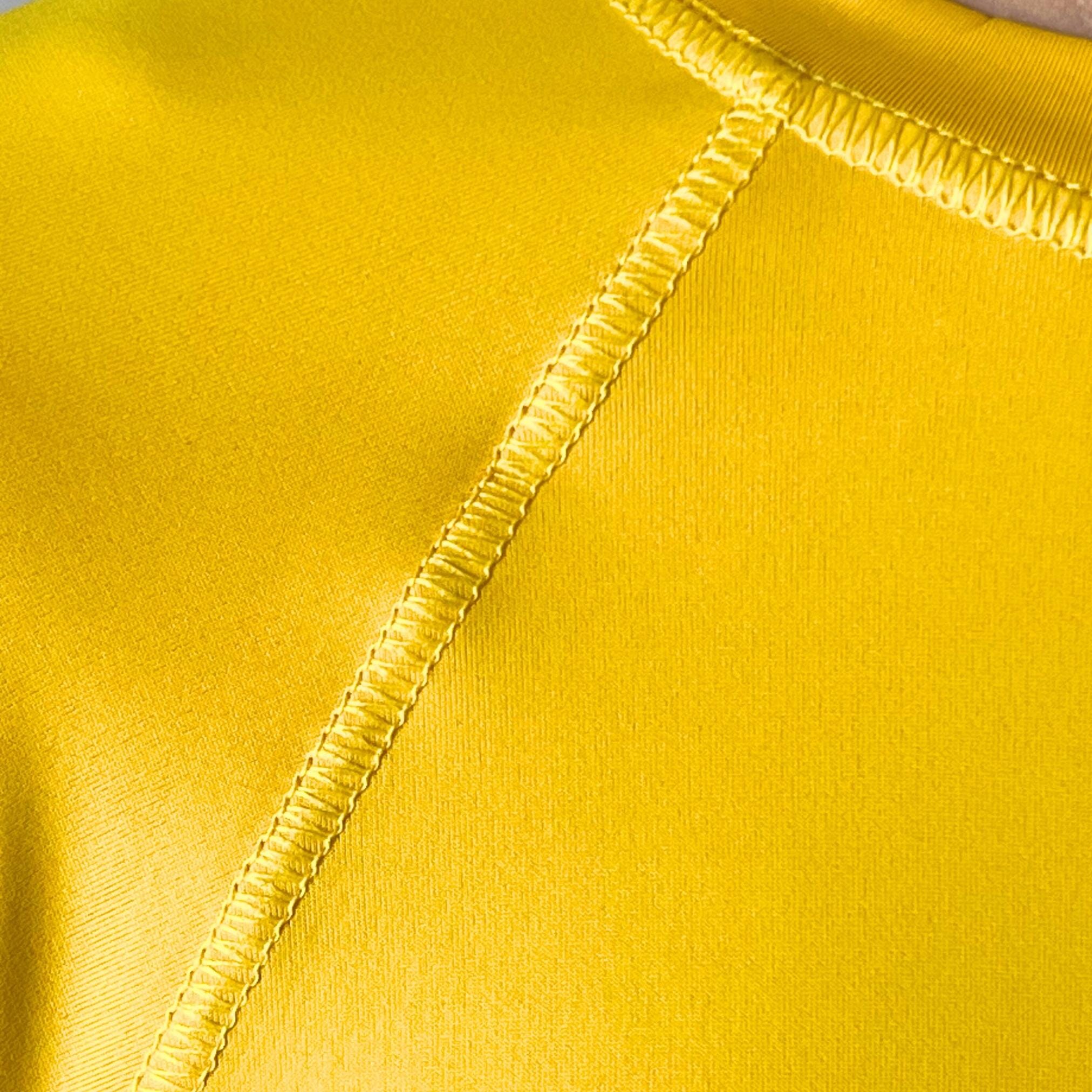 BRUCE BOLT Long Sleeve Performance T-Shirt with Reflective Bolt - YELLOW- thumb 4