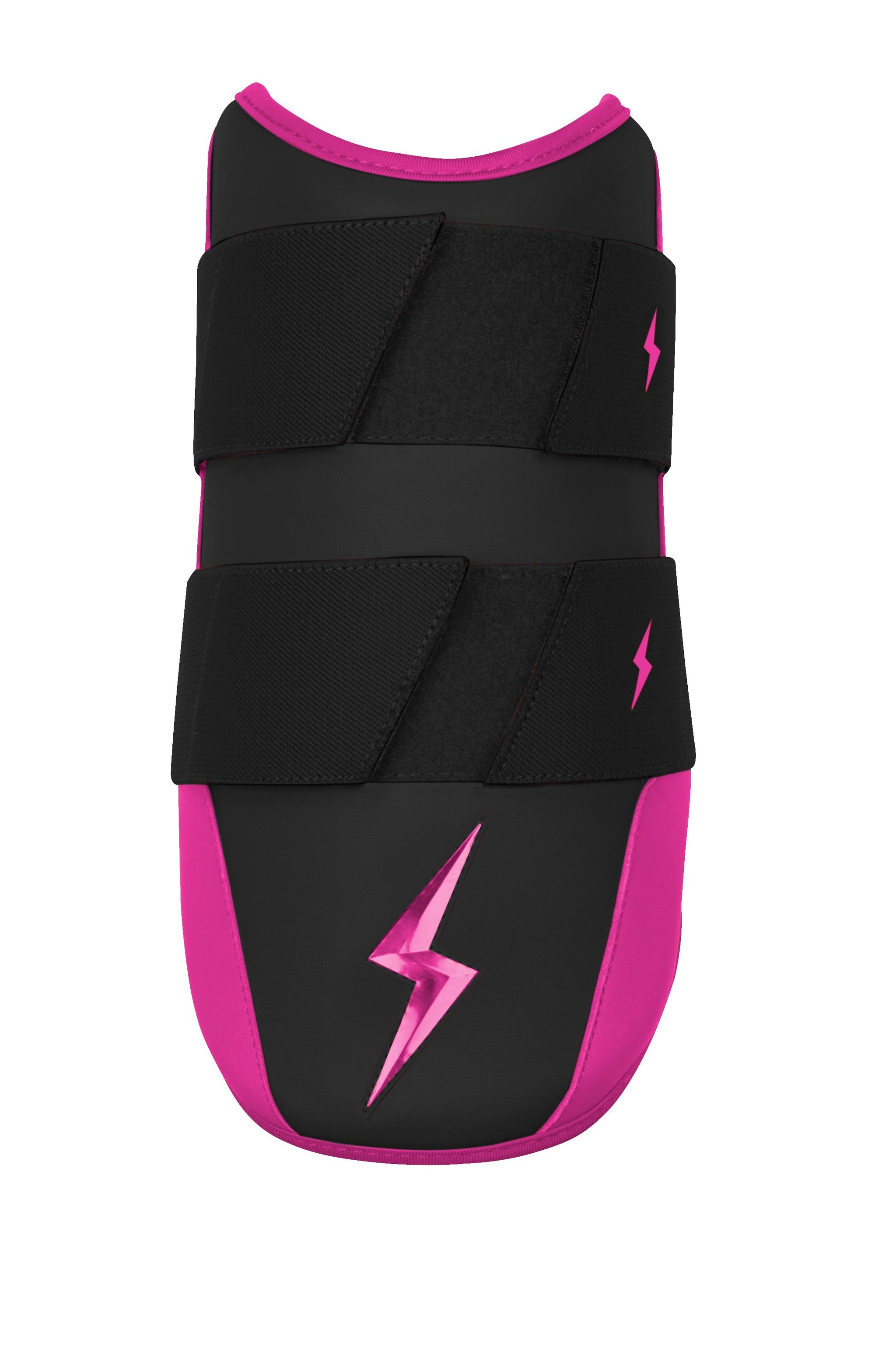 BRUCE BOLT PREMIUM PRO 9" Elbow Guard - BLACK W/ HOT PINK- quickbuy