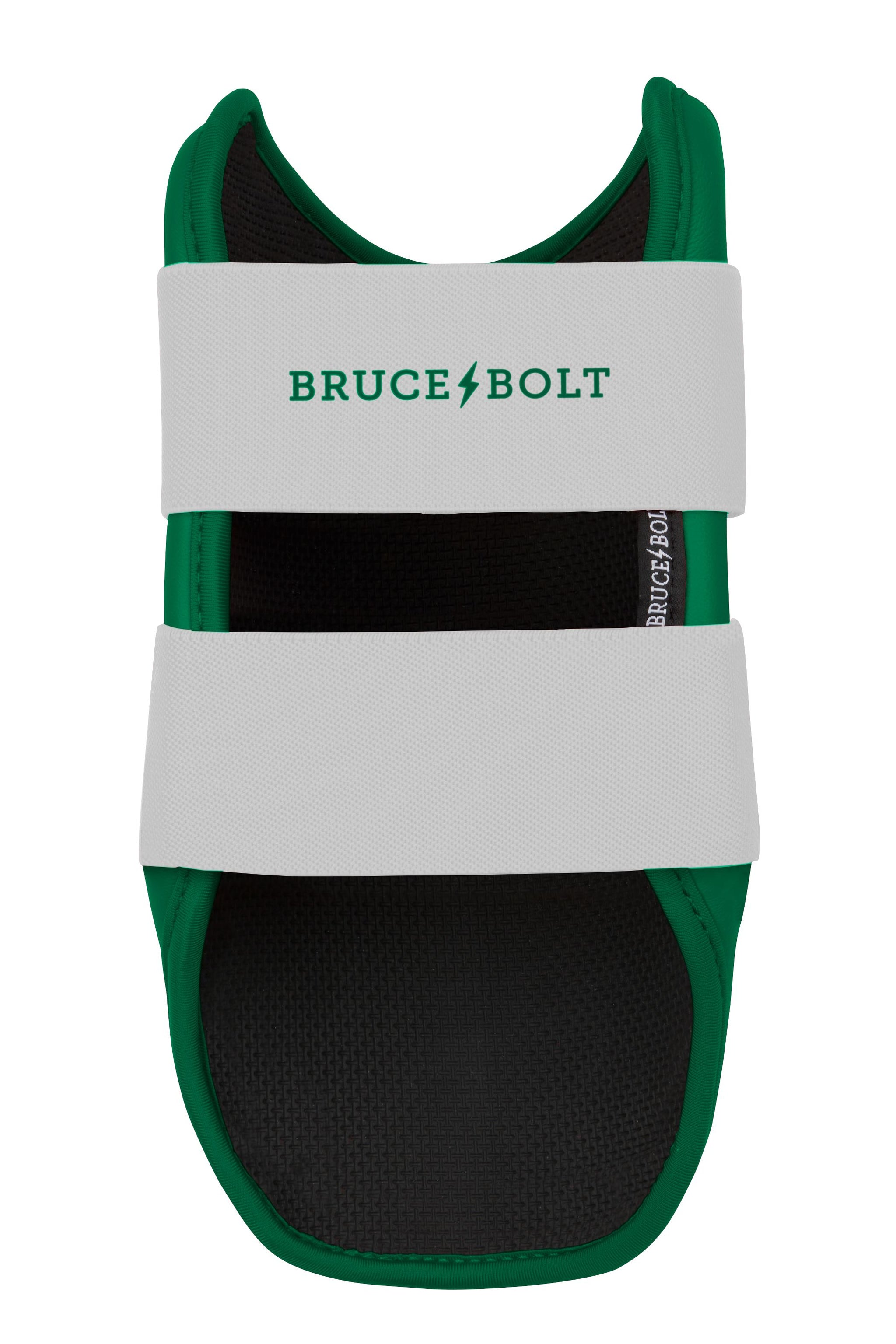 BRUCE BOLT PREMIUM PRO 9" Elbow Guard - CHROME GREEN- quickbuy