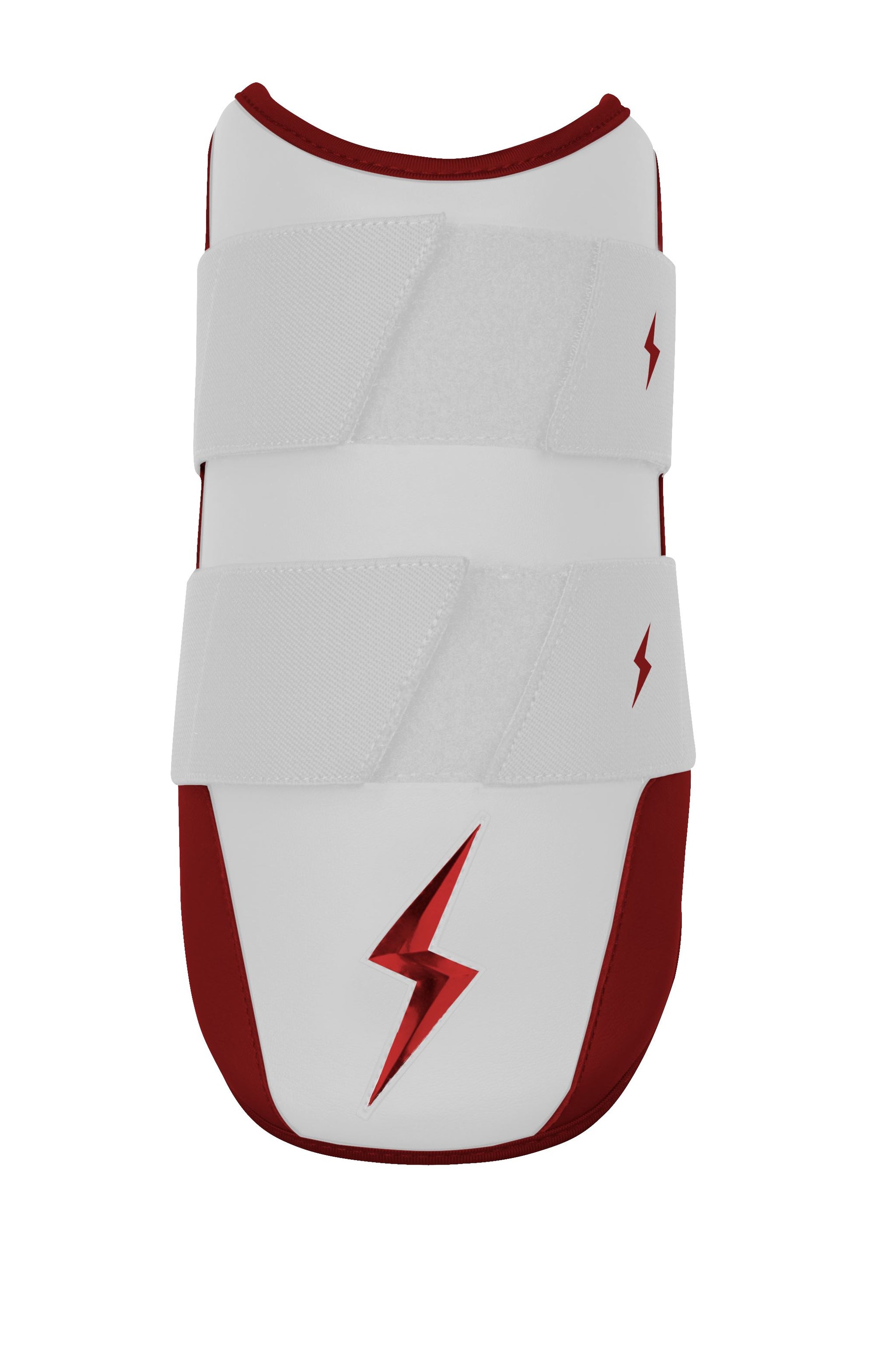 BRUCE BOLT PREMIUM PRO 9" Elbow Guard - CHROME MAROON- thumb 1