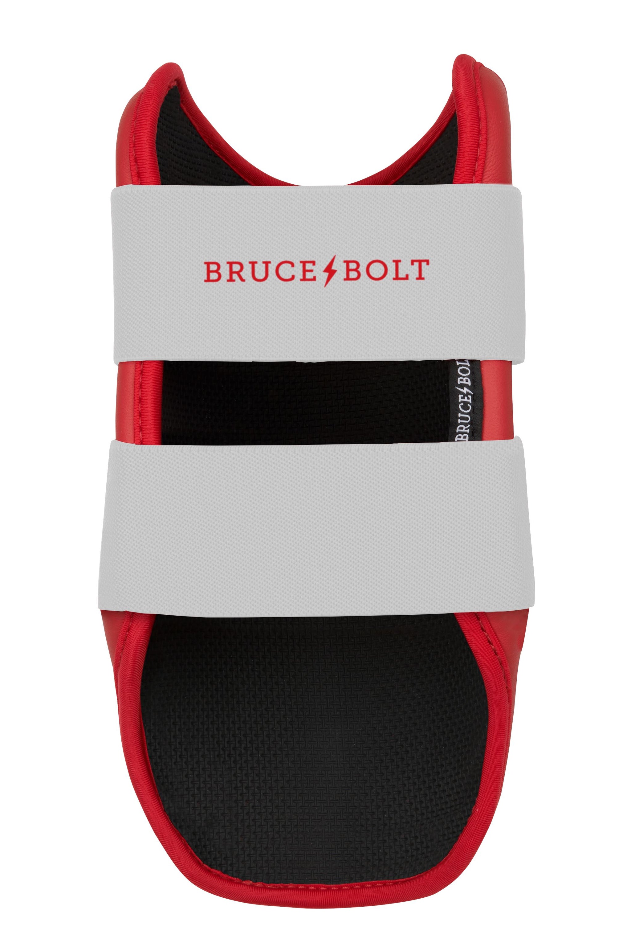 BRUCE BOLT PREMIUM PRO 9" Elbow Guard - CHROME RED- thumb 2