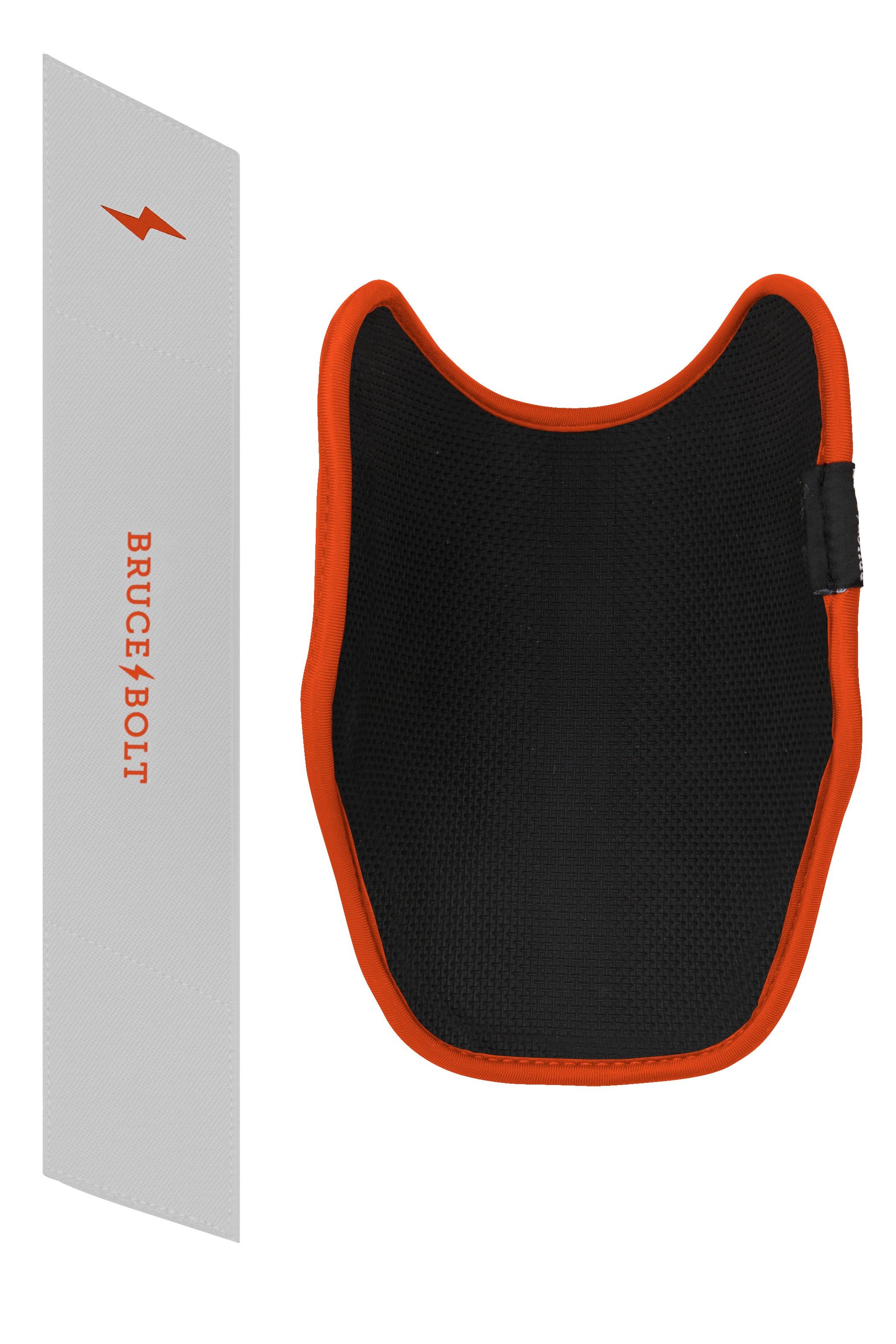 BRUCE BOLT Chrome Series Elbow Guard - ORANGE- thumb 3