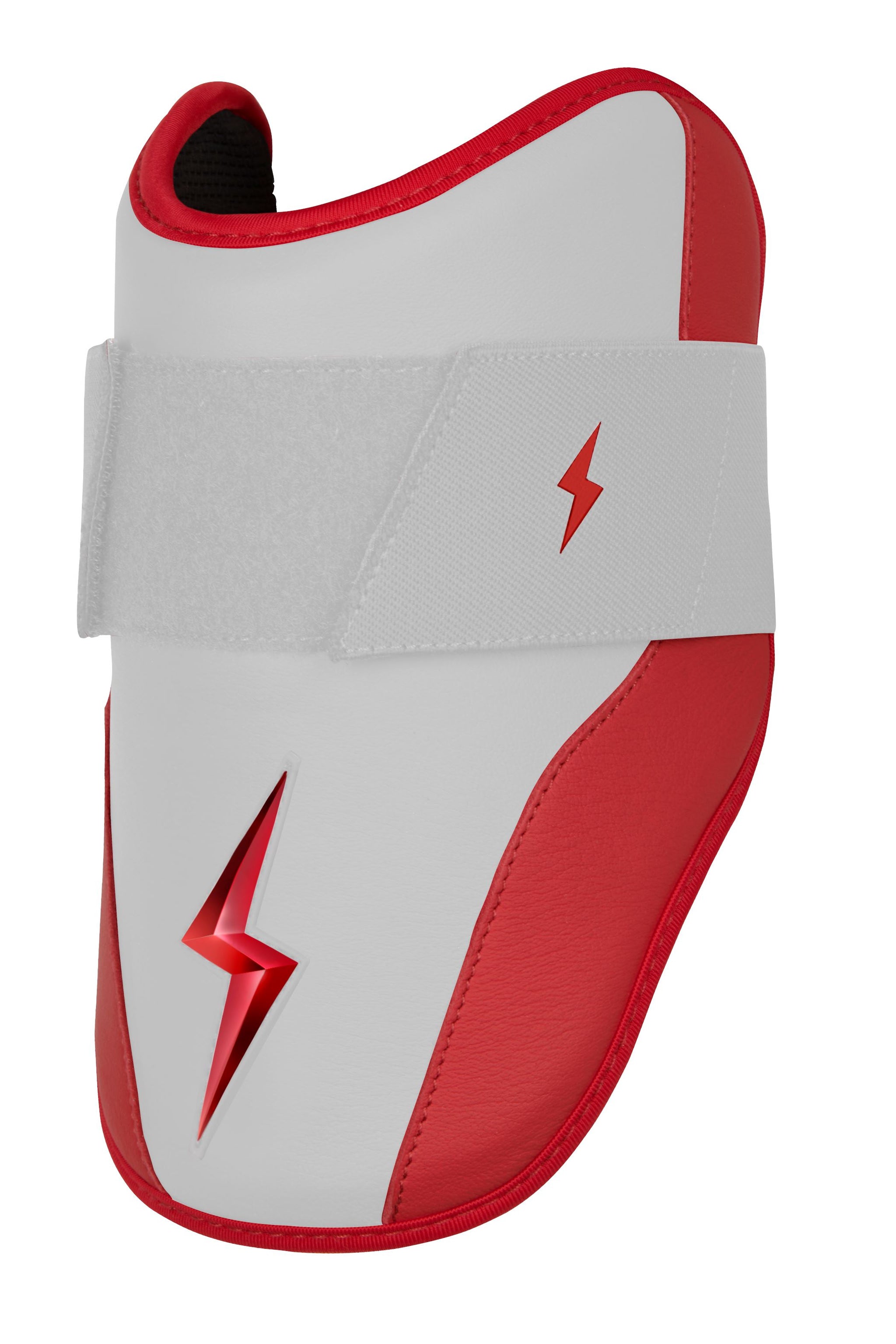BRUCE BOLT Chrome Series Elbow Guard - RED- thumb 4