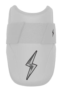 Chrome Series 6" Elbow Guard - White