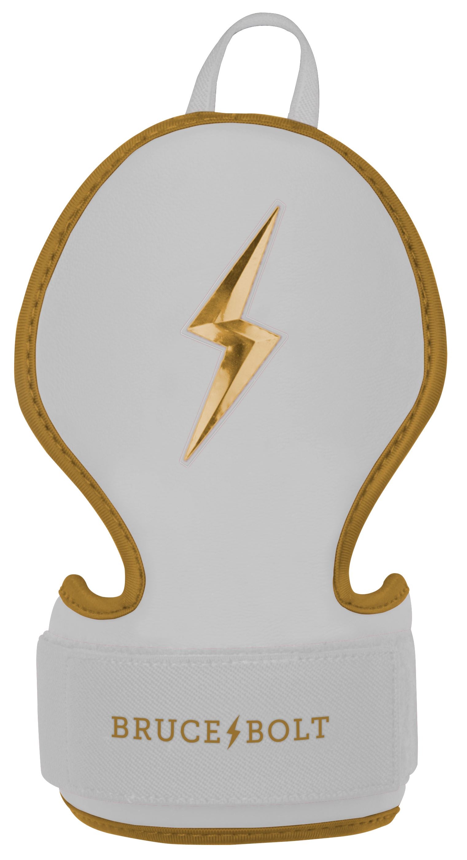 BRUCE BOLT Gold Series Hand Guard - GOLD WHITE- quickbuy