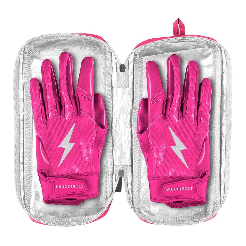 Neon Series Football Skill Gloves - Neon Pink - 6