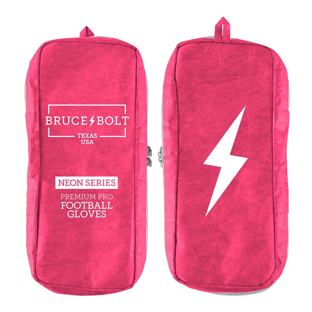 Neon Series Football Skill Gloves - Neon Pink - 5
