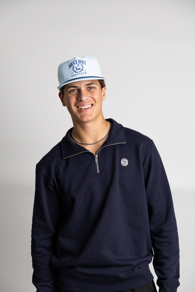 "EST. 1945 GOLF CLUB" Rope Snapback | BABY BLUE- quickbuy