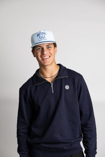 "EST. 1945 GOLF CLUB" Rope Snapback | BABY BLUE - 1
