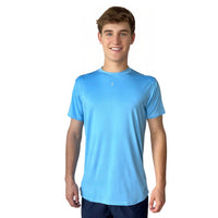 Performance Short Sleeve Shirt - Baby Blue