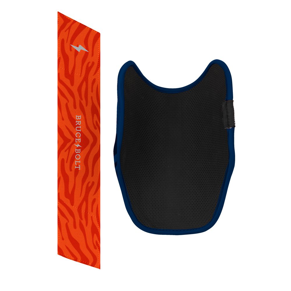 Signature Series Elbow Guard - CLARK NAVY/ORANGE- thumb 3