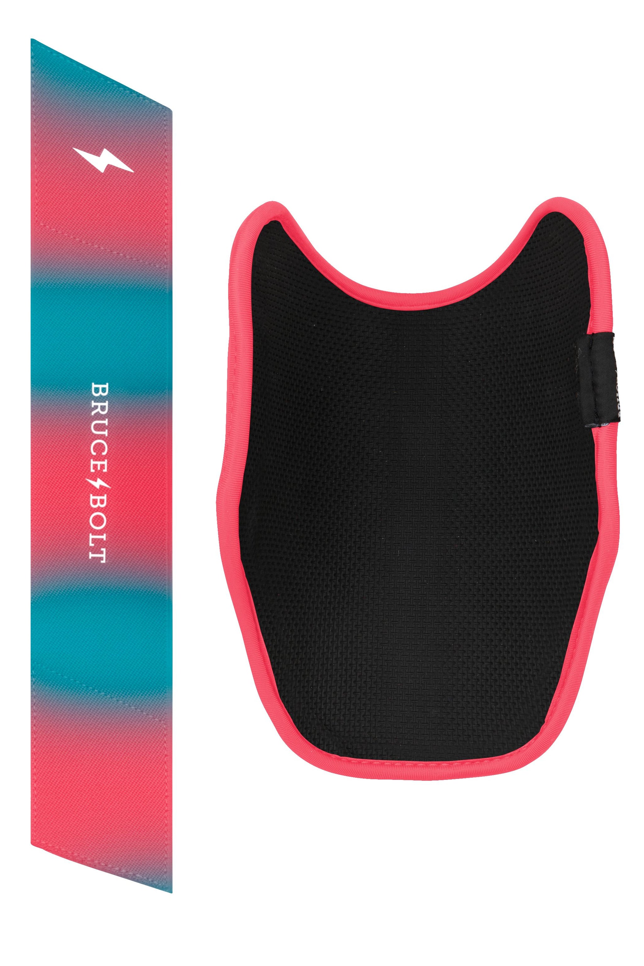 BRUCE BOLT Signature Series Elbow Guard - CLARK PINK/TEAL
