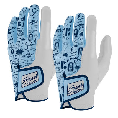 Signature Series Golf Glove – Bryan Bros Blue