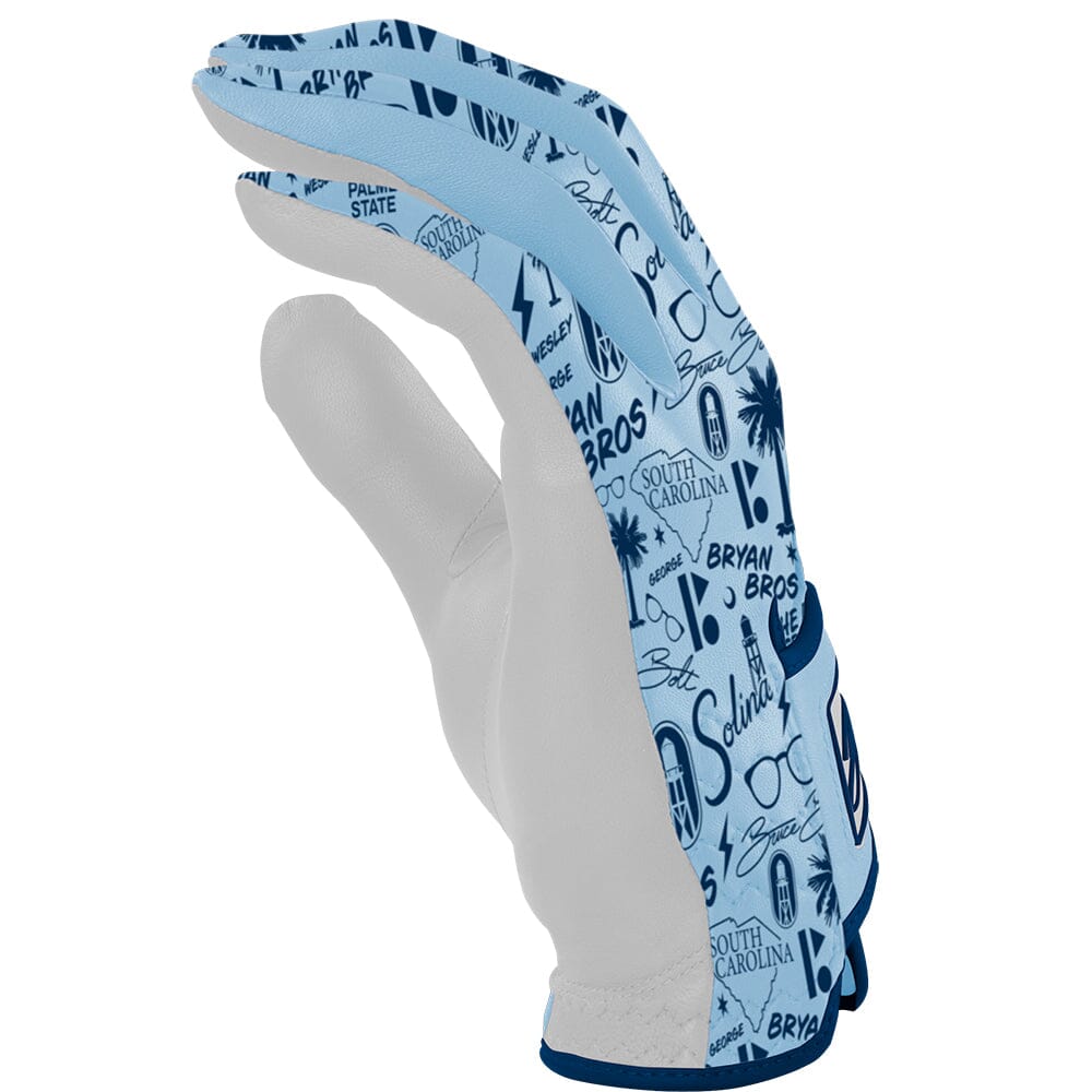 BRYAN BROS Golf Gloves (On Left, 2-Pack) - BLUE- thumb 4