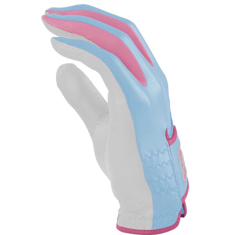 Bryan Bros Creator Series Golf Gloves (On Left, 2-Pack) - Baby Blue/Pink- thumb 4