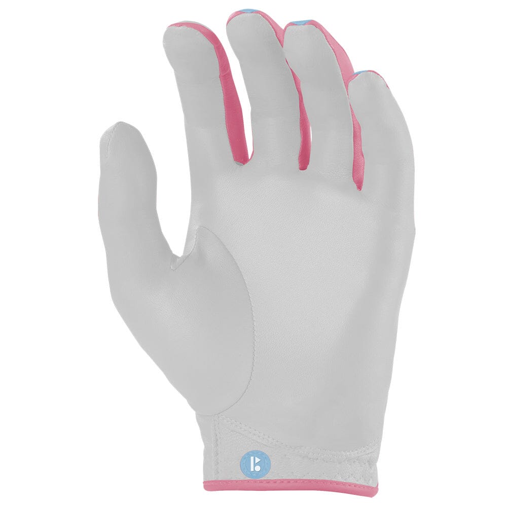 Bryan Bros Creator Series Golf Gloves (On Left, 2-Pack) - Baby Blue/Pink- thumb 5