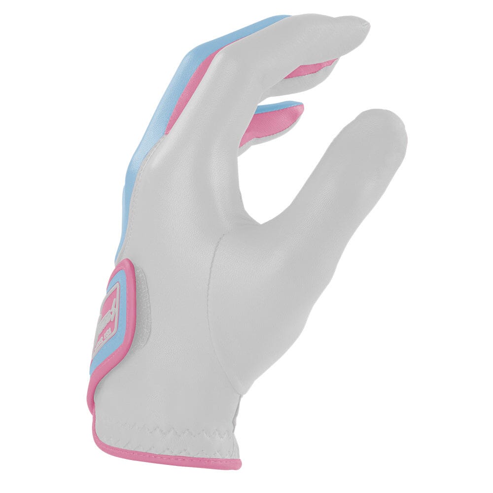 Bryan Bros Creator Series Golf Gloves (On Left, 2-Pack) - Baby Blue/Pink- thumb 3