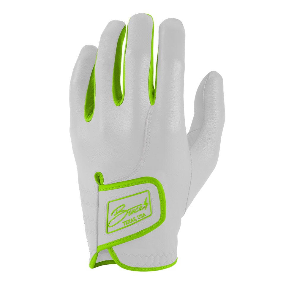 Jeff McNeil Signature Series Golf Gloves (On Left, 2-Pack) - Neon Green- quickbuy