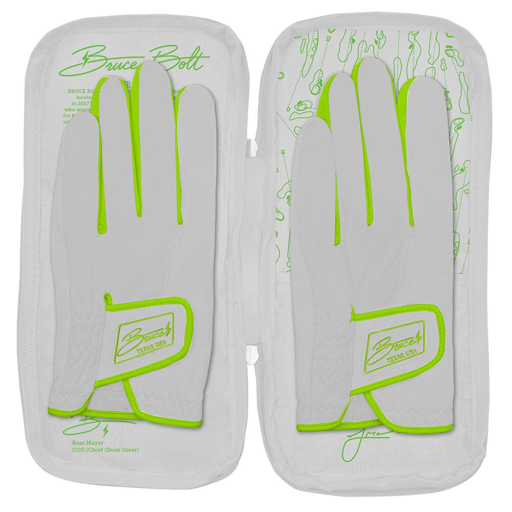 Jeff McNeil Signature Series Golf Gloves (On Left, 2-Pack) - Neon Green- thumb 6