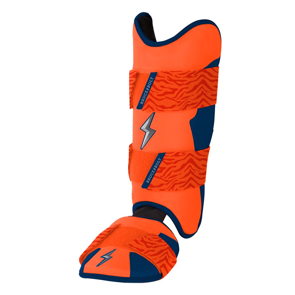 Signature Series Leg Guard - CLARK NAVY/ORANGE- thumb 5