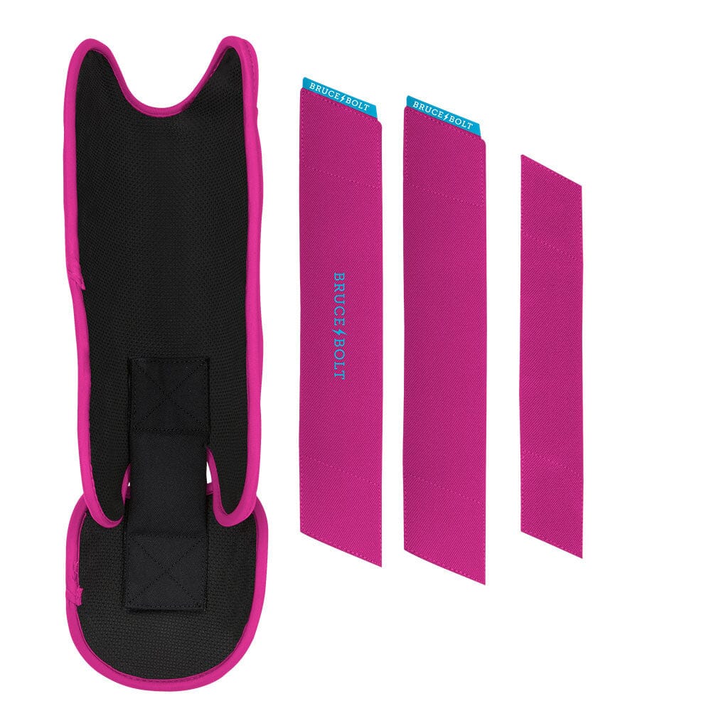 Harrison Bader Signature Series Leg Guard - Blue/Pink- quickbuy